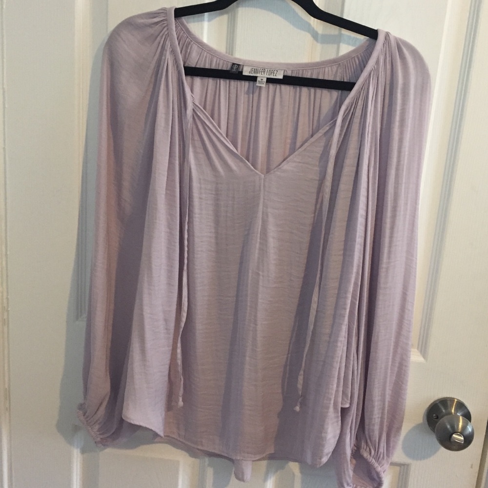 Jennifer Lopez lavender top